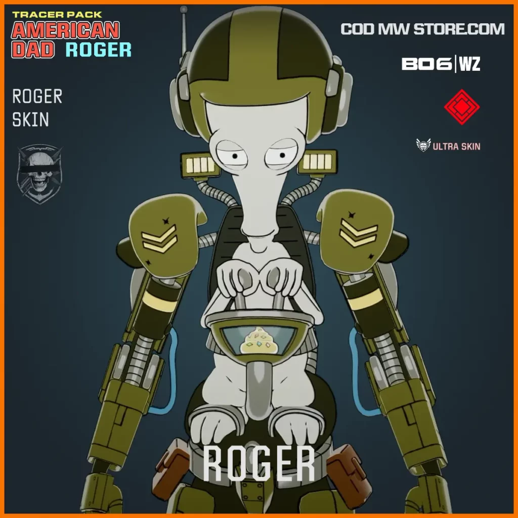 باندل AMERICAN DAD ROGER logo product logo | باندل AMERICAN DAD ROGER